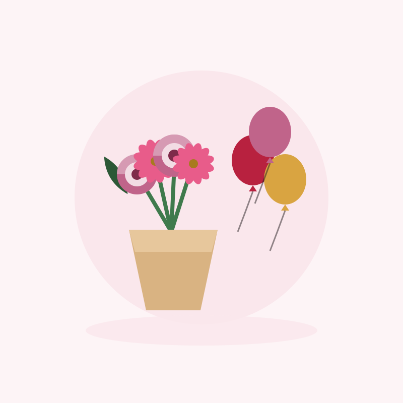 Balloon & Bouquet Combo STD